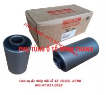 Cao su ắc nhíp dài lỗ 18  ISUZU 