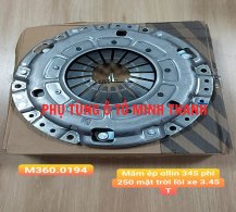 Mâm ép Olin 345 phi 250 mặt trời lồi (OLLIN 345) 1049V9JD6-0CDA19 xe tải 3,45T (Foton chính hãng)