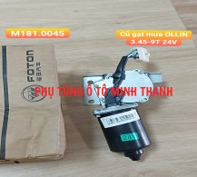 Mô tơ gạt Olin 24V trái OLLIN 3.45-9 Tấn (Foton chính hãng)