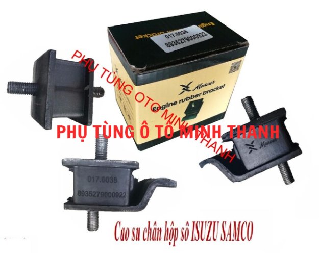 Cao su chân hộp sô Isuzu sam co