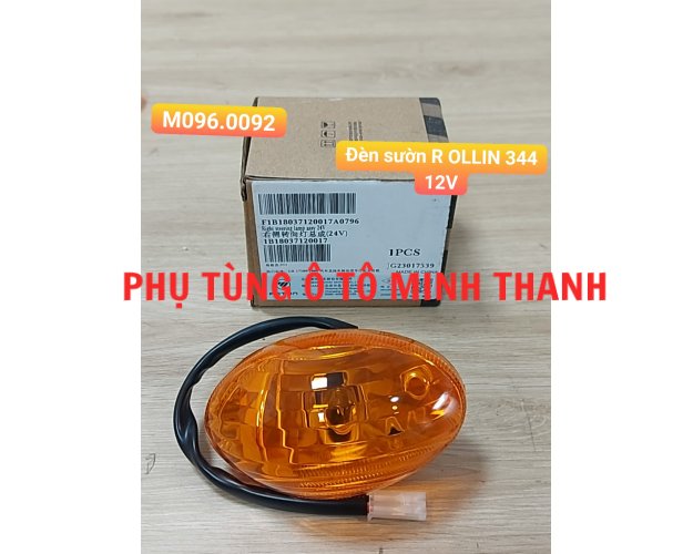Đèn xi nhan cửa Olin lồi vàng 12V (R) OLLIN 345 (Foton chính hãng)