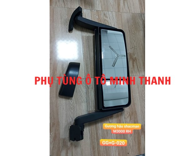 Gọng gương + gương hậu Shacman RH M3000