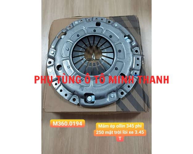 Mâm ép Olin 345 phi 250 mặt trời lồi (OLLIN 345) 1049V9JD6-0CDA19 xe tải 3,45T (Foton chính hãng)