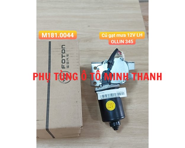 Mô tơ gạt mưa Ollin 12V trái OLLIN 345 (Foton chính hãng)