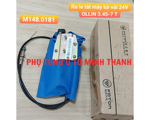 Rơ le tắt máy túi vải 24V OLLIN 3.45-7 Tấn (Foton chính hãng)