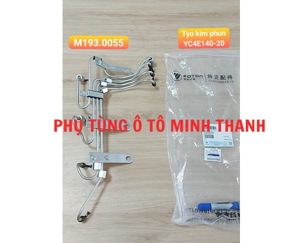 Ống dầu béc (Tyô kim phun) YC4E140-20 OLLIN 7-9 Tấn (Foton chính hãng)