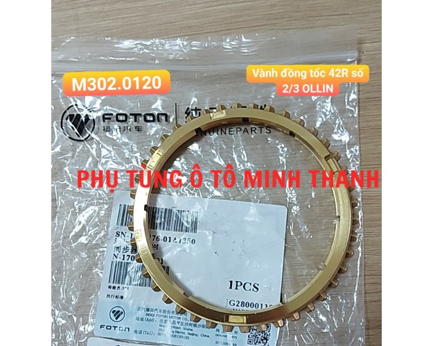 Vành đồng tốc 42R số 2/3 OLLIN198/250/500B (Foton chính hãng)
