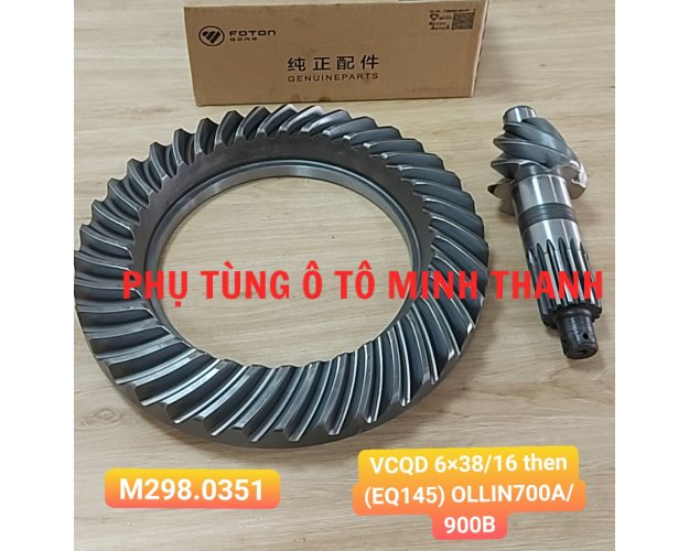 Cùi dĩa VCQD 6x38/16 then (EQ145) OLLIN 700A/900B (Foton chính hãng)